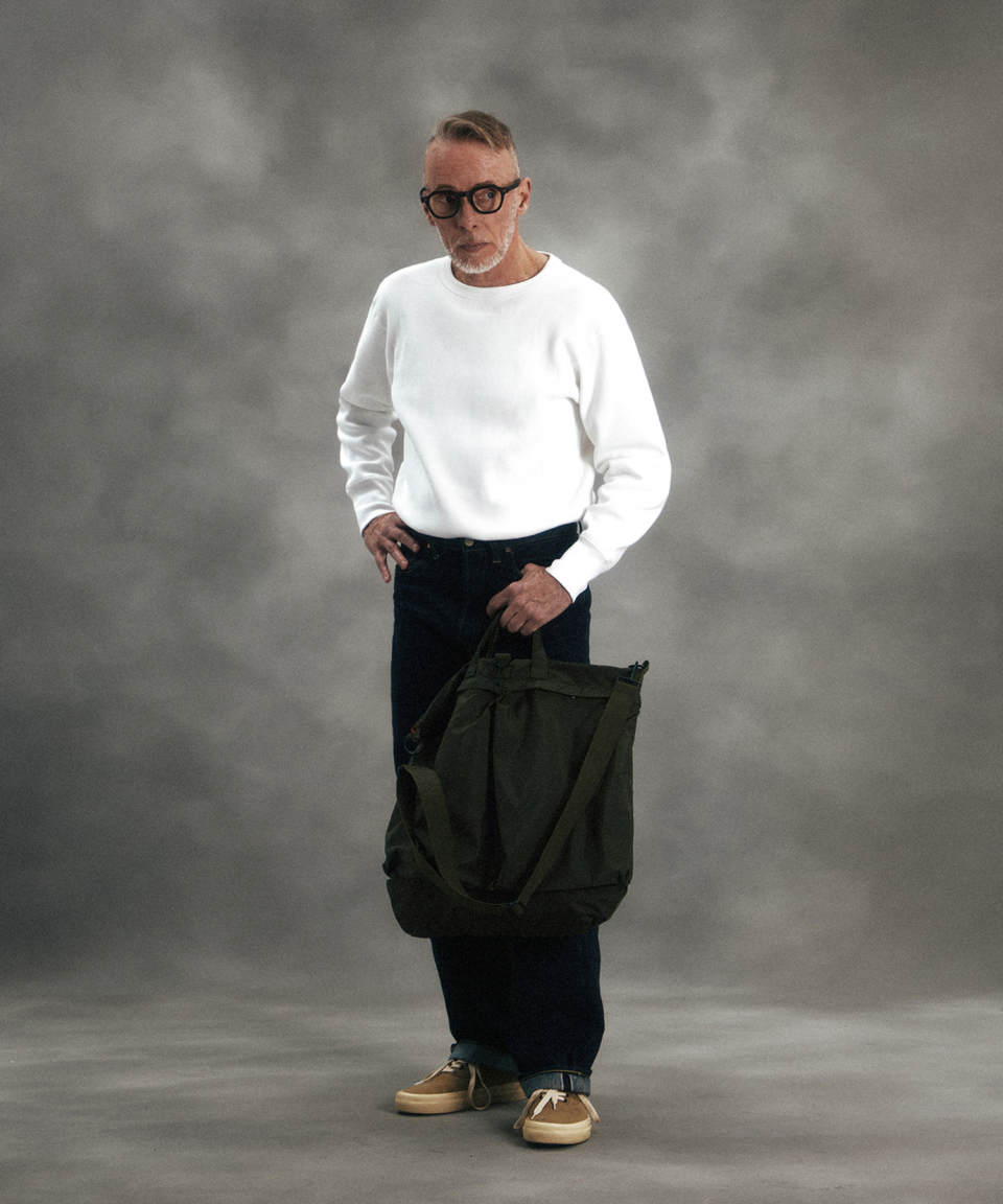 MUSINSA | BRONSON Heavyweight Waffle Cotton Underwear Grey
