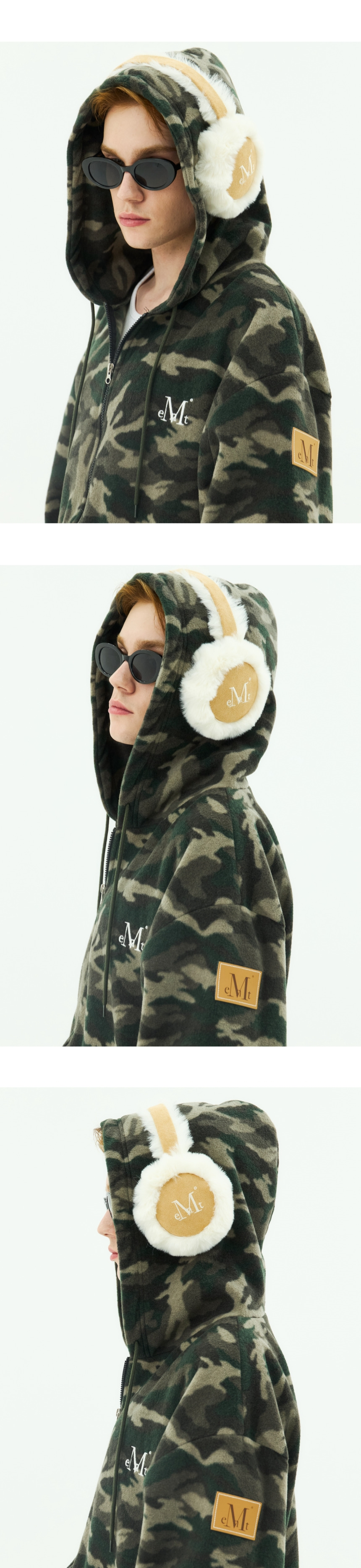 【MUCENT♥] Bear Fur Earmuffs (2 Colors) BEAR FUR EARMUFF (2color) - MUCENT | 60% - Asian Fashion