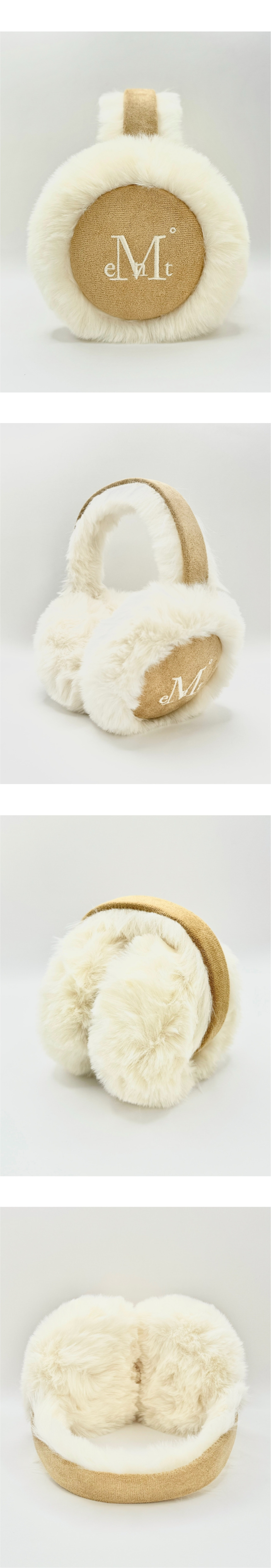 MUSINSA | MUCENT Bear Fur Earmuffs (2 Colors)