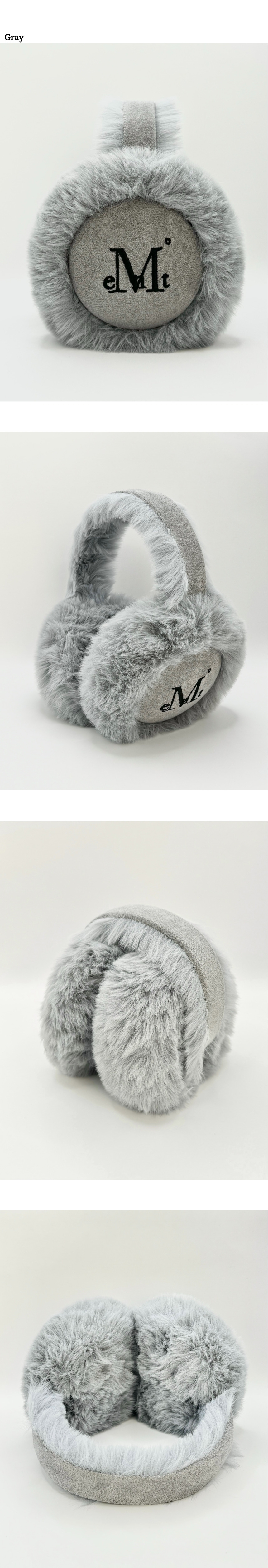 MUSINSA | MUCENT Bear Fur Earmuffs (2 Colors)