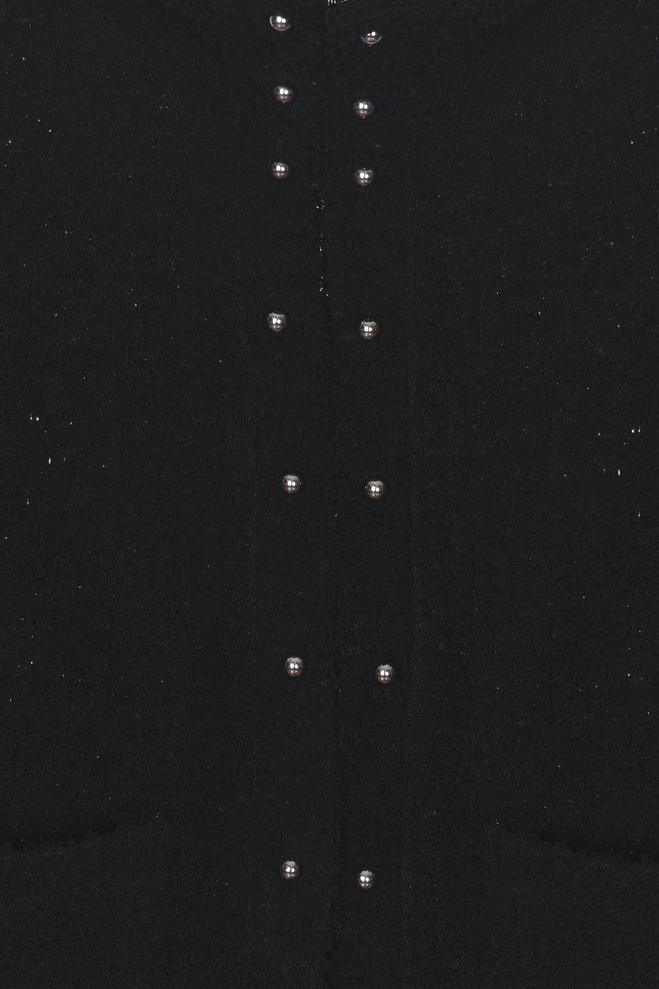 TWO POCKET STUD LINE VEST IN BLACK 상세 이미지 9