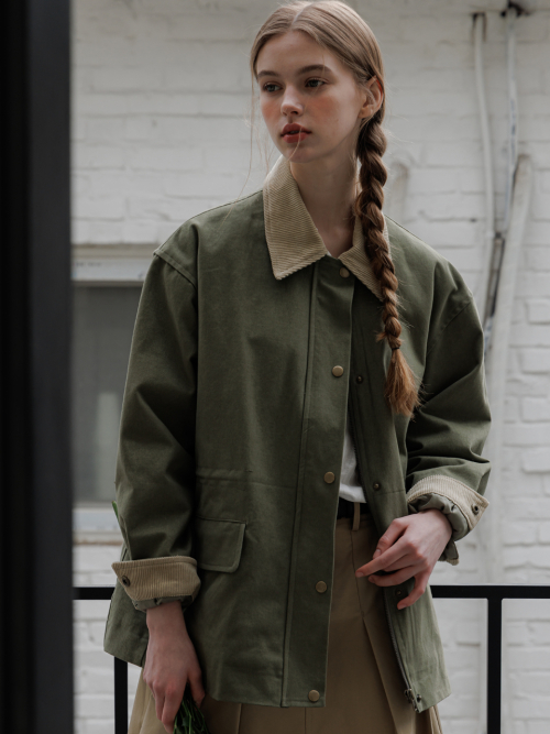 Полурабочий жакет Khaki AD403