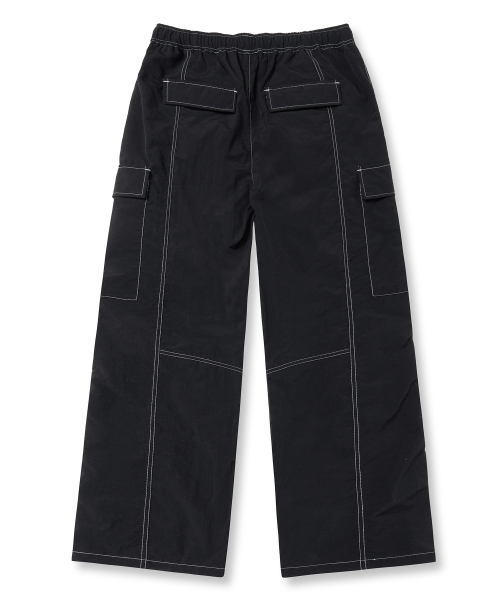 TAG NYLON строчка CARGO PANTS - чёрный