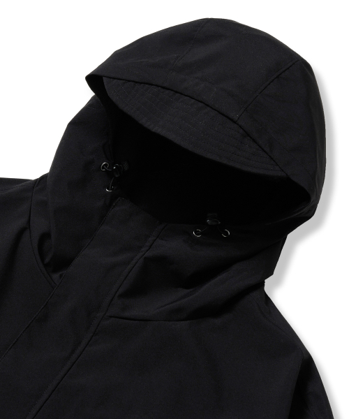 TAG NYLON SHELL HOOD куртка - чёрный