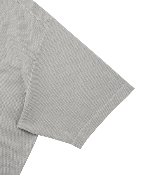 Футболка-поло Garment Dyeing Light Gray IETS5E413G1