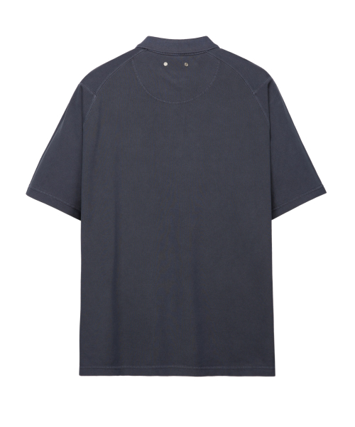 Футболка-поло Garment Dye Dark Navy IETS5E413N3
