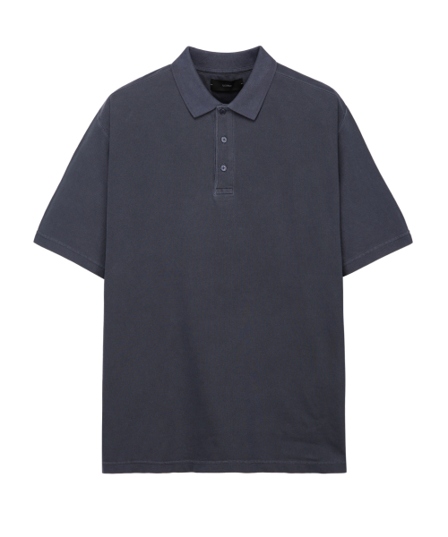 Футболка-поло Garment Dye Dark Navy IETS5E413N3