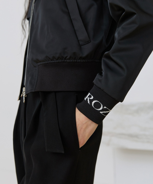 Жаккардовый бомбер (Black)