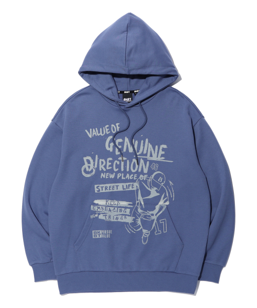 Худи Genu Direction Dark Blue (MP1TU057-054)