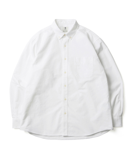 20s OXFORD BUTTON DOWN SHIRTS (белый)