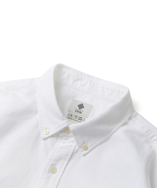 20s OXFORD BUTTON DOWN SHIRTS (белый)