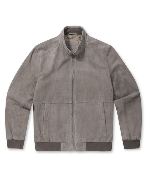 [Boulder Leather] Goat Suede кожаный бомбер BRUDX25111BEX
