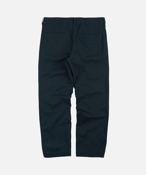 WASHED OFFICER CHINO PANTS _ NAVY