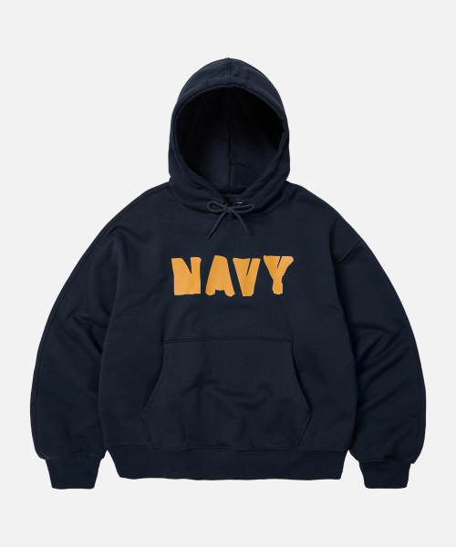 US ARMED FORCES PULLOVER HOODY _ NAVY