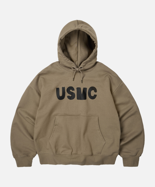 US ARMED FORCES PULLOVER HOODY _ TAN