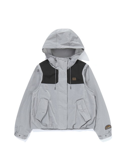 Куртка-трансформер W Color Block Convertible Jacket Grey