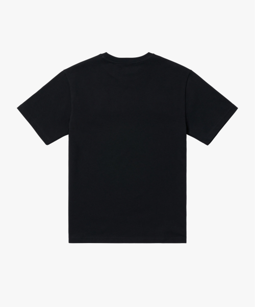 AIR MESH BOX LOGO TEE-BLACK