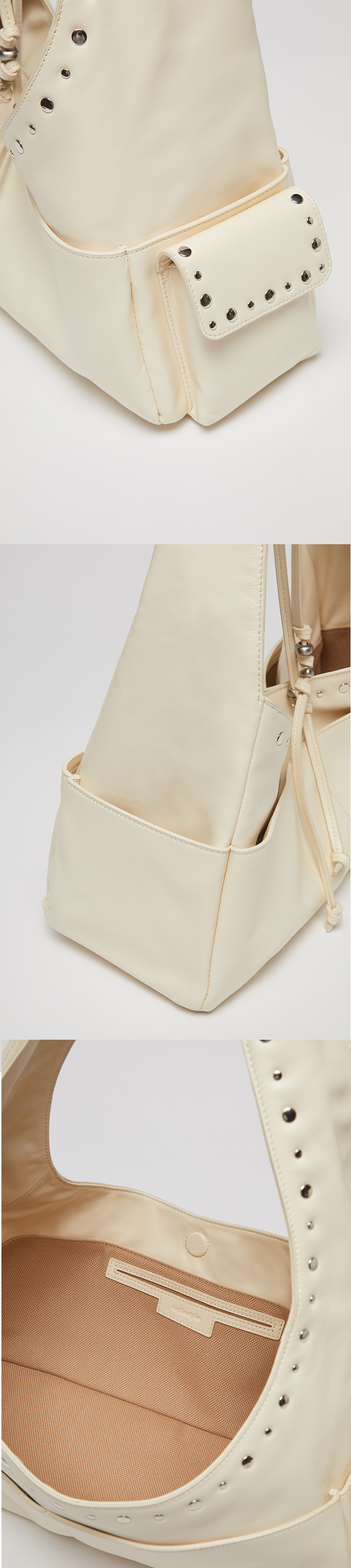 [アーカイブエプク]★25SS★Freckle shoulder bag(Coconut milk) MUSINSA | Archivépke Freckle shoulder bag(Coconut milk)