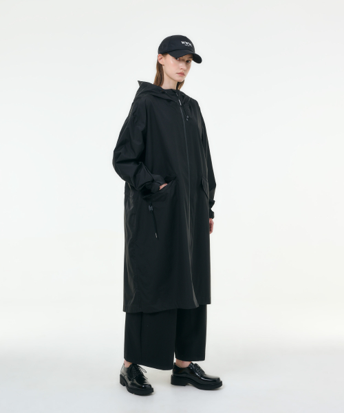 Женский плащ Hwaseong Weather Coat Essential Black