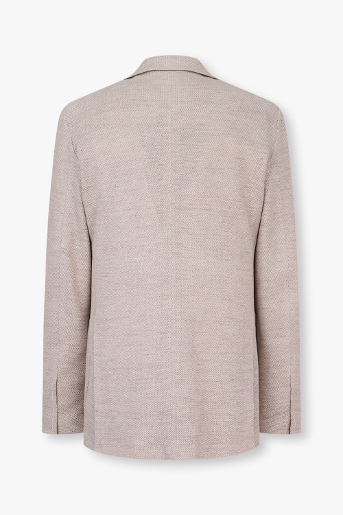 [TAGLIATORE] Блейзер из льна_Beige 4715102602
