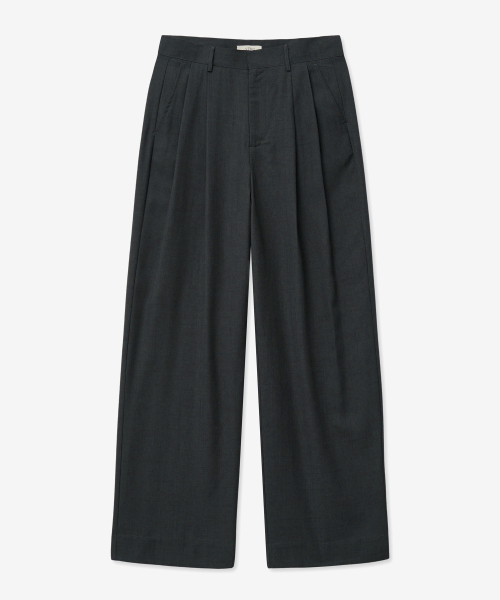 Широкие длинные слаксы (GREY) на любой сезон