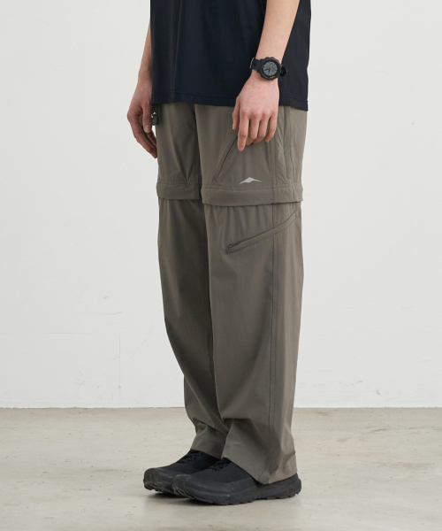 NYLON 2-WAY PANTS (GREY)