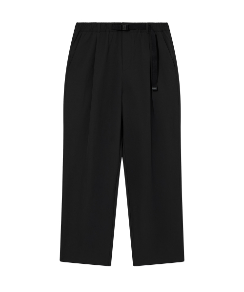 Нейлоновые брюки regular-fit Black