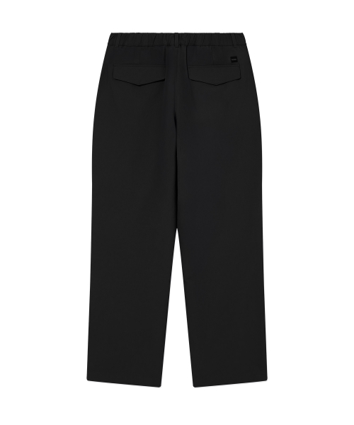 Нейлоновые брюки regular-fit Black