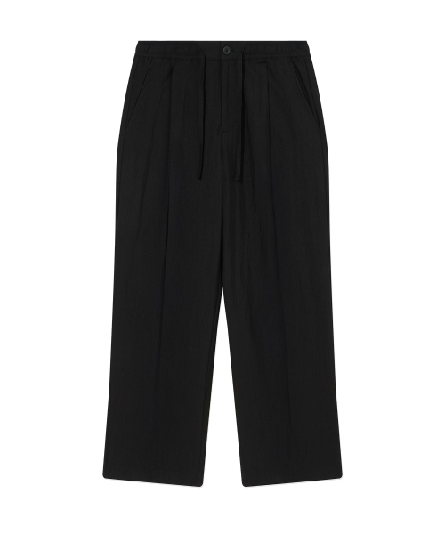 Свободные брюки Fluid Easy Semi-Wide Black