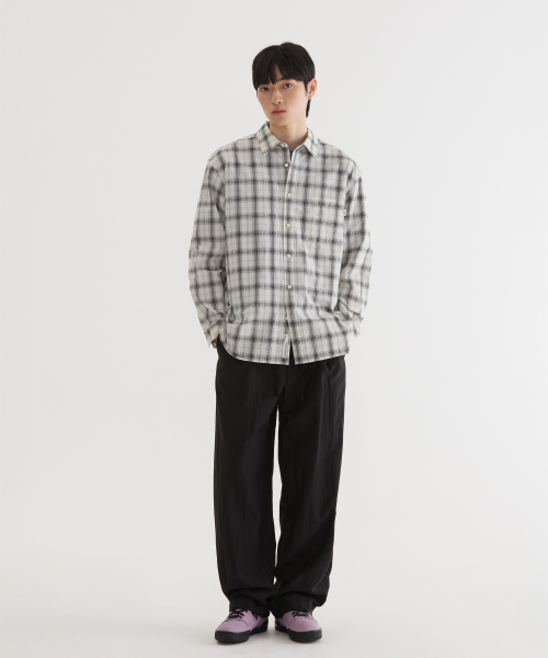 Свободные брюки Fluid Easy Semi-Wide Black