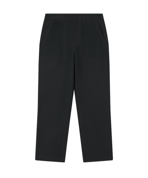 Брюки карго Regular из сатина Dark Khaki