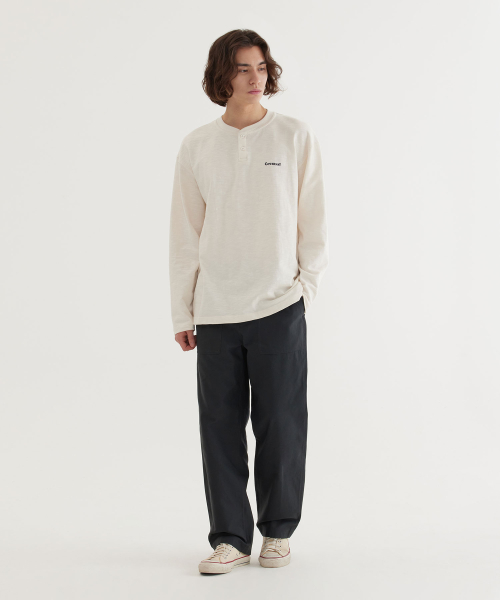Брюки карго Regular из сатина Dark Khaki