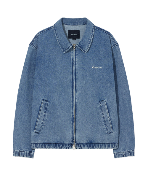 Джинсовая куртка на молнии Blue