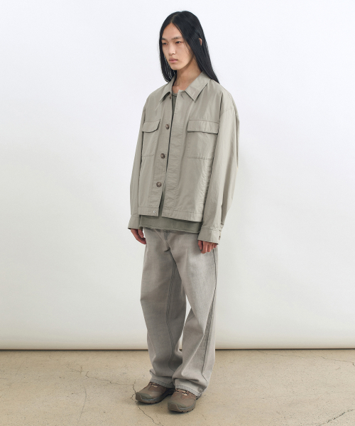 Хлопковая куртка BDU BEIGE