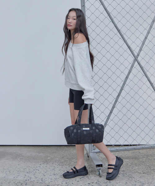 dot duffle bag (BK)