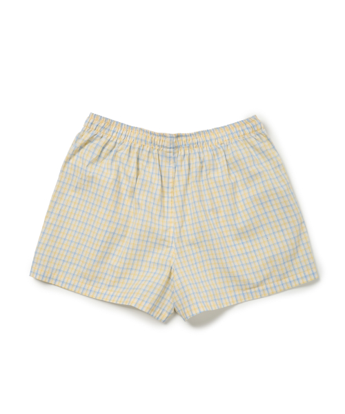 Check Boxer (Yellow)