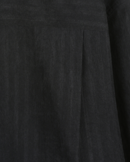 RELAXED STRIPE SHIRT BLACK