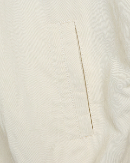 LAYERED HOODED ZIP UP JUMPER IVORY