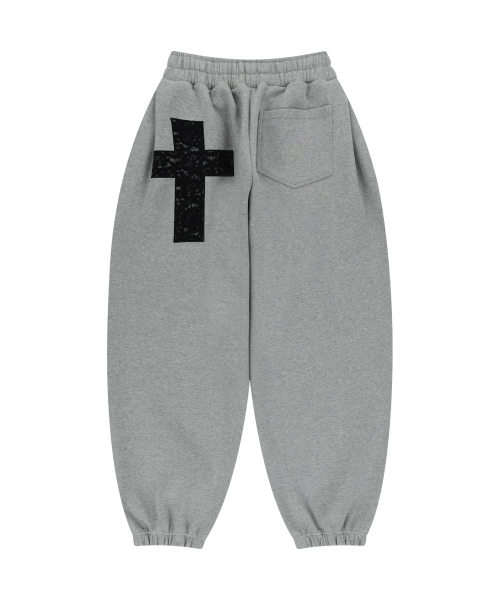 Laced CROS2 Patch Sweatpants (Gray)