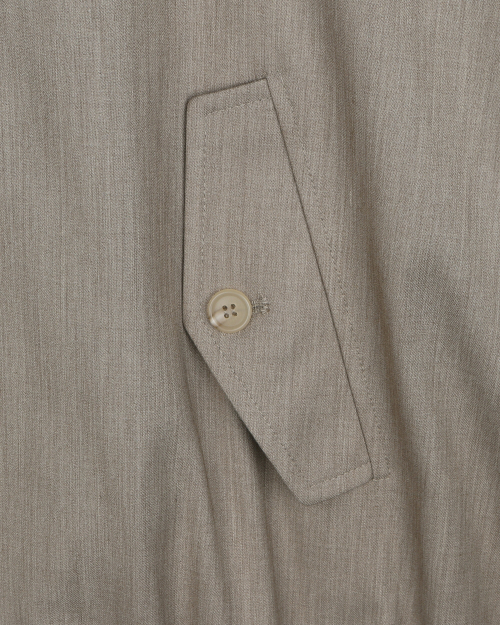 RELAXED HARRINGTON JACKET MELANGE BEIGE