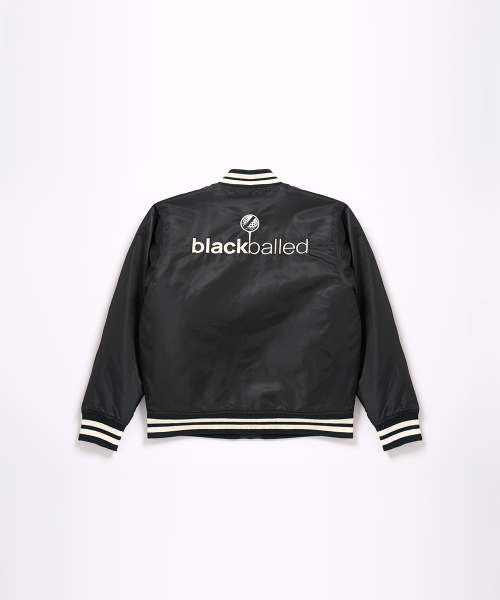 bbg стадионный жакет BLACK