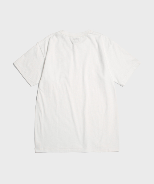 Tompkins USA Cotton Single Yarn Pocket Tee White