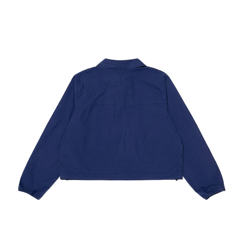 Женский анорак с воротником Mailer Garment Washing BLUE