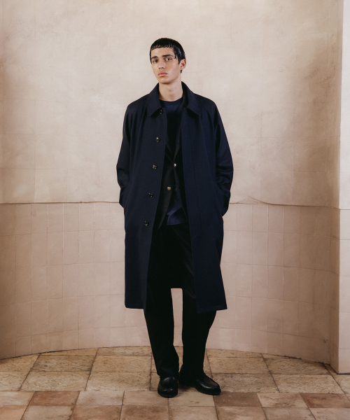 SOUTIEN REGLAN COAT (NAVY)