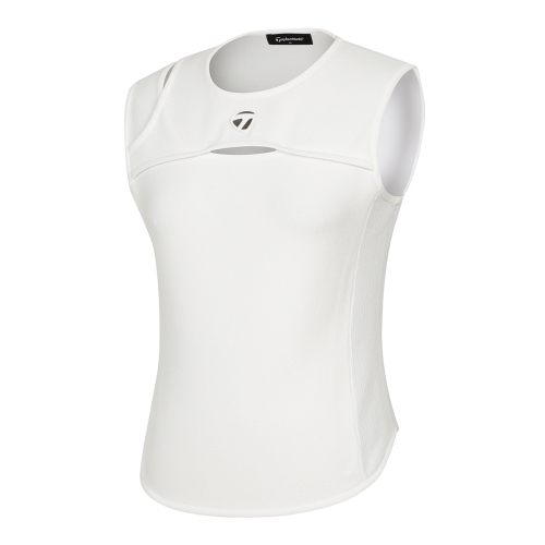 Женский трикотажный жилет без рукавов 25SS TWSVO5124-100