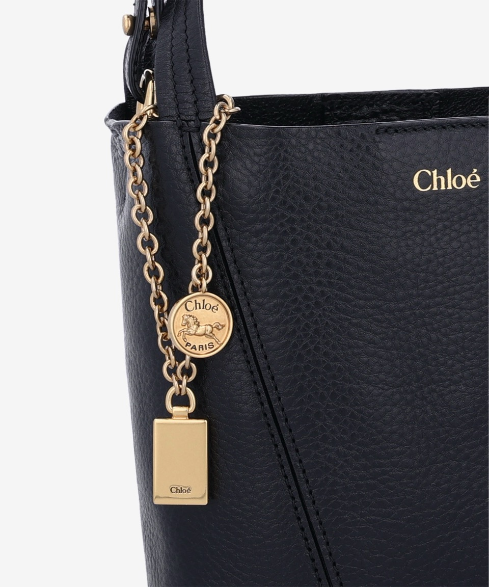 MUSINSA公式 | CHLOE Small Spin Tote Bag - Black