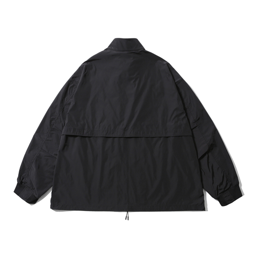 [SS25] WIDE DOG EAR JACKET / BLACK