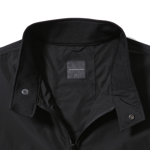 [SS25] WIDE DOG EAR JACKET / BLACK