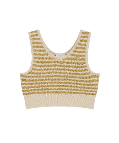 Женский многослойный вязаный жилет Beige