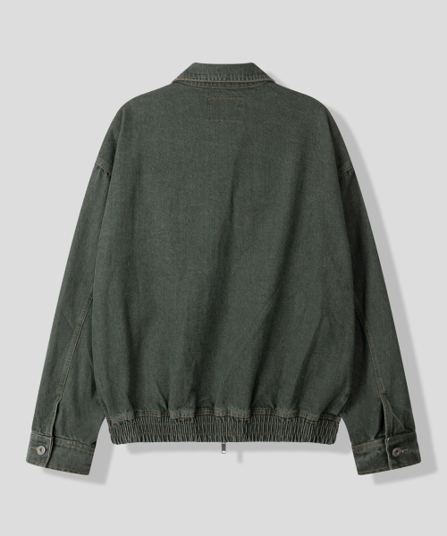 Джинсовый бомбер с карманами x NORTHERN HIGHER [Khaki]